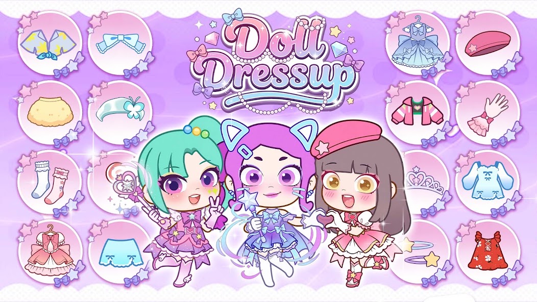 Doll Dress Up - Makeup Games screenshot 1