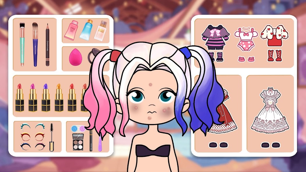 Doll Dress Up - Makeup Games screenshot 3
