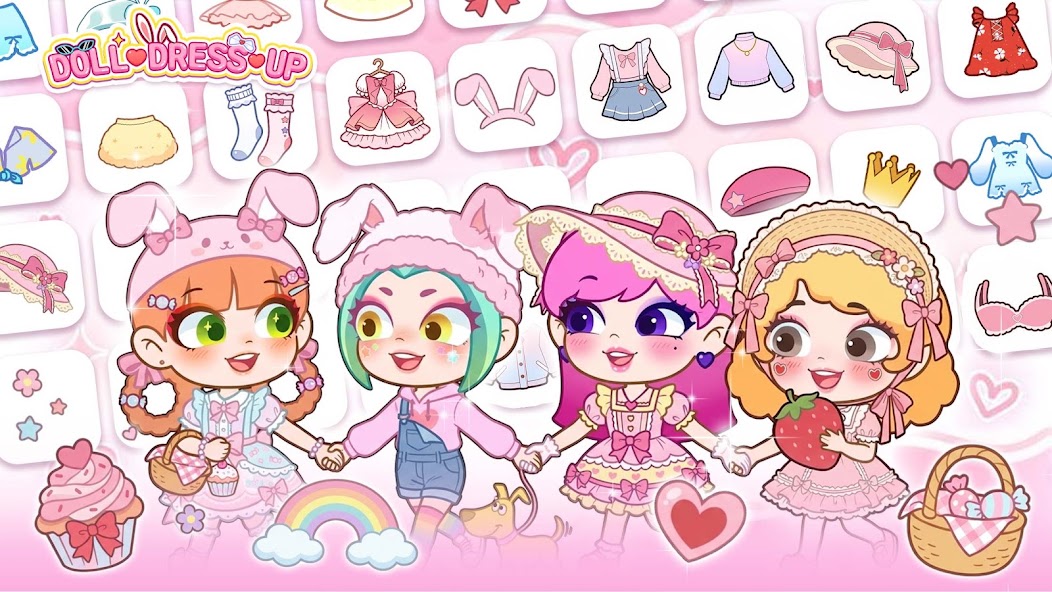 Doll Dress Up - Makeup Games screenshot 8