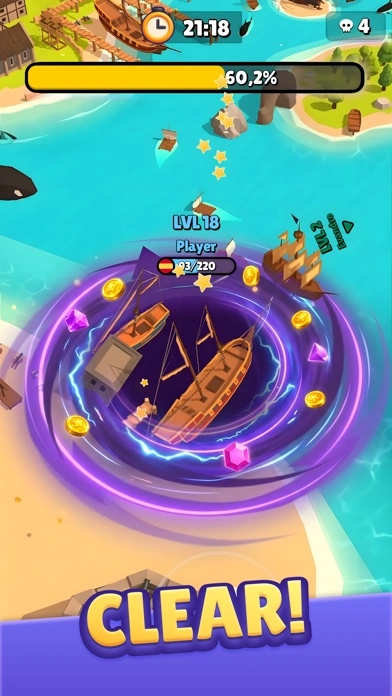 Hole.io screenshot 3