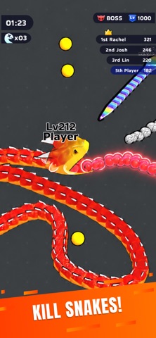 Snake Clash! screenshot 3