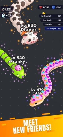 Snake Clash! screenshot 5