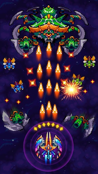 Galaxiga: Space Arcade Shooter screenshot 1