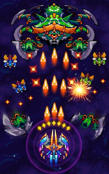 Galaxiga: Space Arcade Shooter screenshot 7