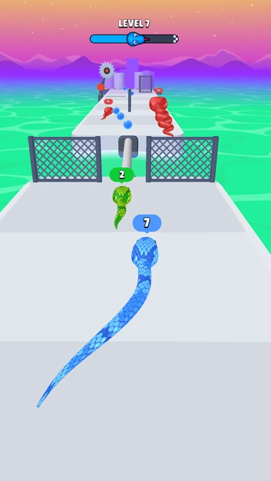 Snake Run Race・3D Running Game screenshot 2