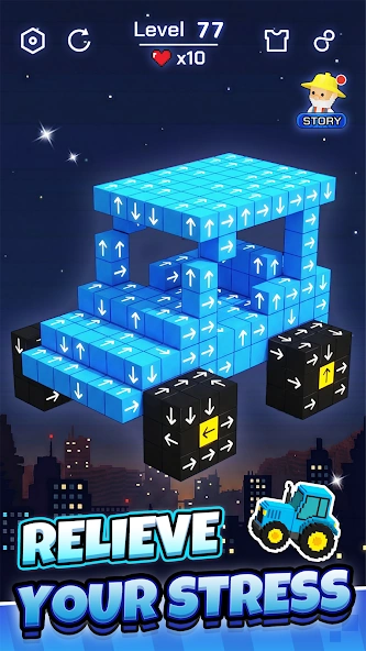 Tap Out - Take 3D Blocks Away screenshot 3
