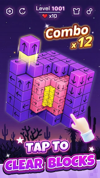 Tap Out - Take 3D Blocks Away screenshot 4