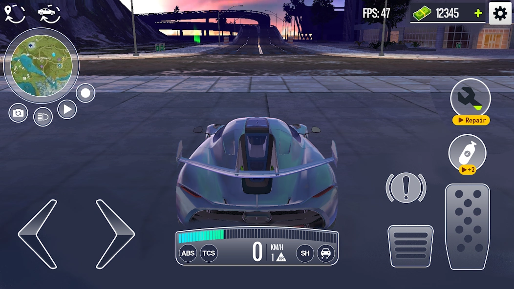 Real Car Driving: Race City 3D screenshot 1