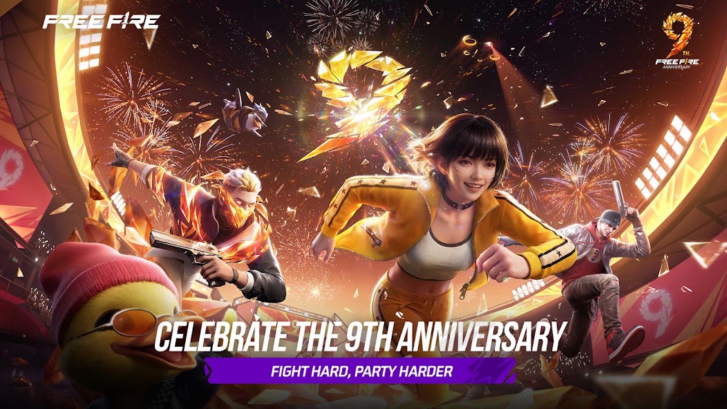 Free Fire: 8th Anniversary! screenshot 1