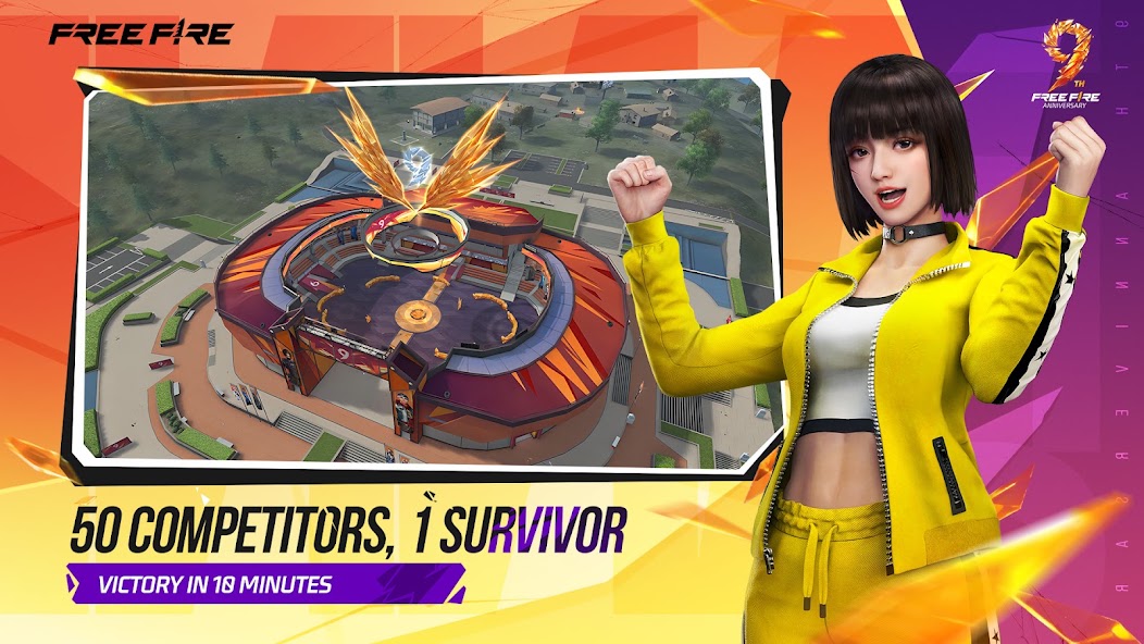 Free Fire: 8th Anniversary! screenshot 2
