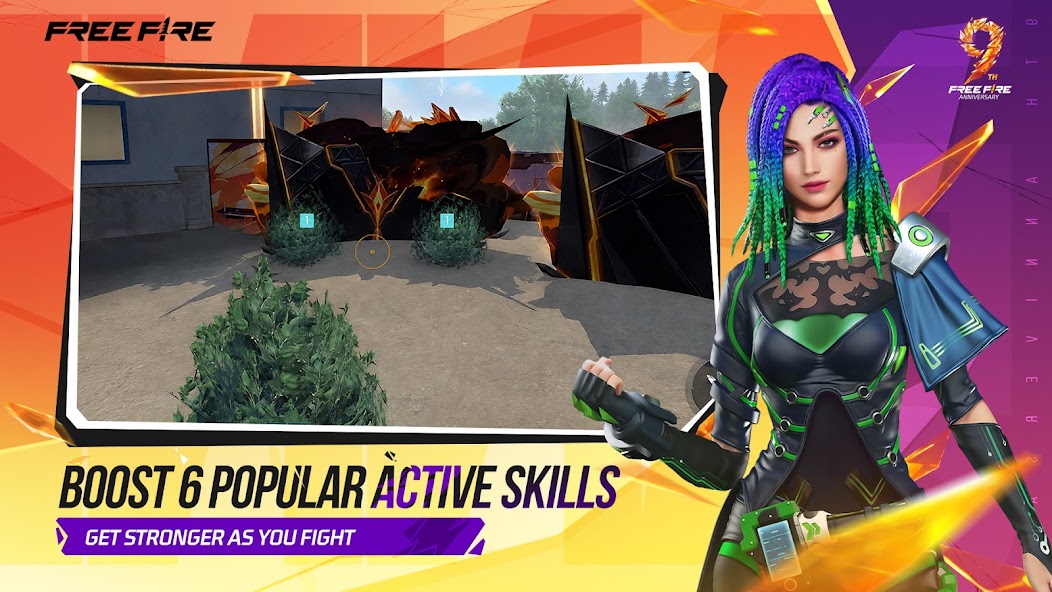 Free Fire: 8th Anniversary! screenshot 5