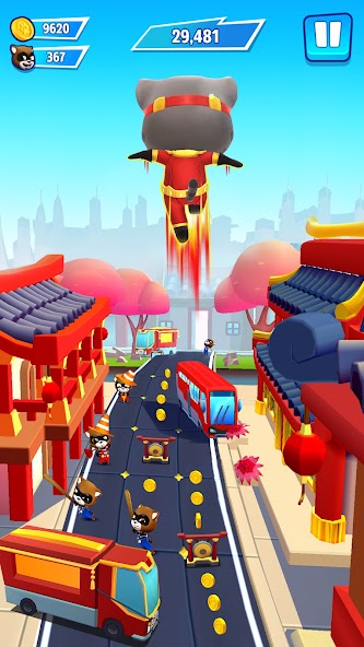 Talking Tom Hero Dash screenshot 3