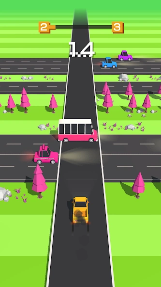 Traffic Run!: Driving Game screenshot 4