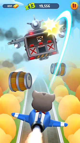 Talking Tom Gold Run screenshot 3