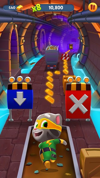Talking Tom Gold Run screenshot 4