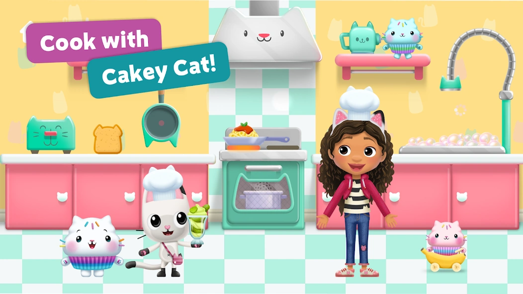 Gabbys Dollhouse: Games & Cats screenshot 3