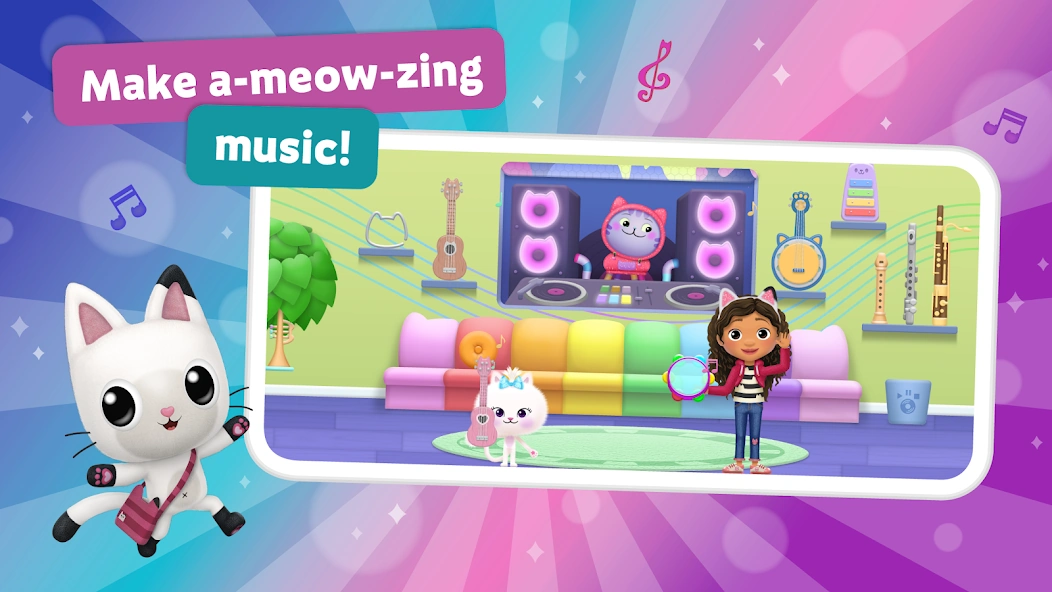 Gabbys Dollhouse: Games & Cats screenshot 4