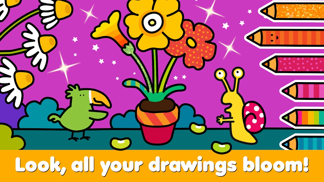 Rainbow Garden Friends screenshot 1