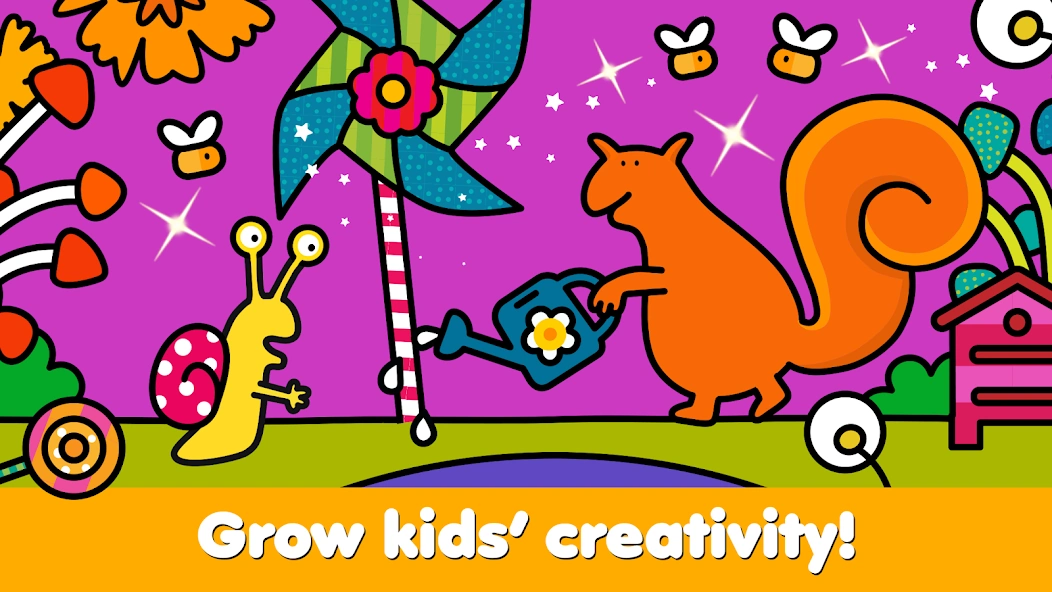 Rainbow Garden Friends screenshot 5