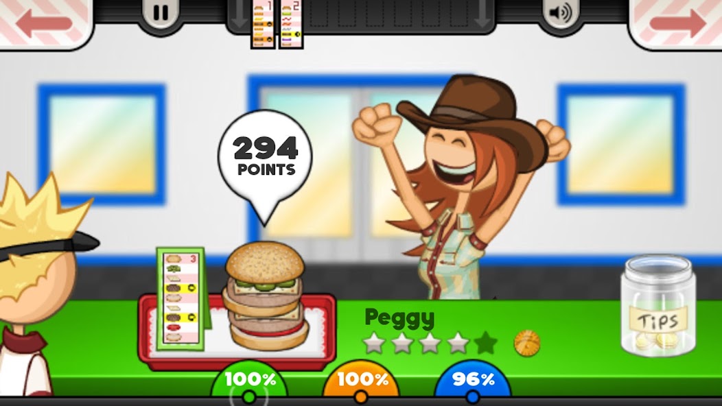 Papa's Burgeria To Go! screenshot 5