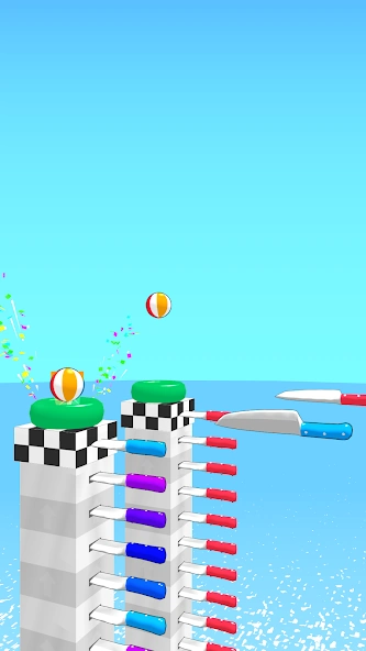 Ball Up: Knife Racing screenshot 4