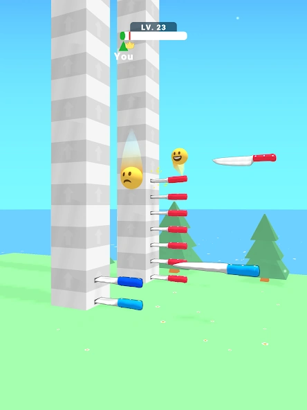 Ball Up: Knife Racing screenshot 6