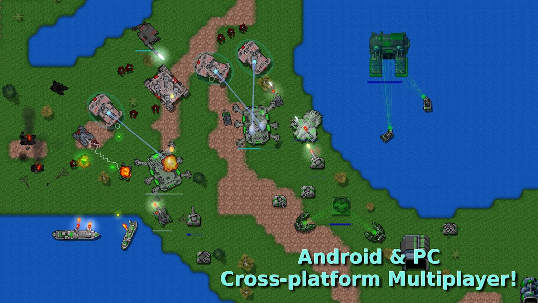 Rusted Warfare - RTS Strategy screenshot 3