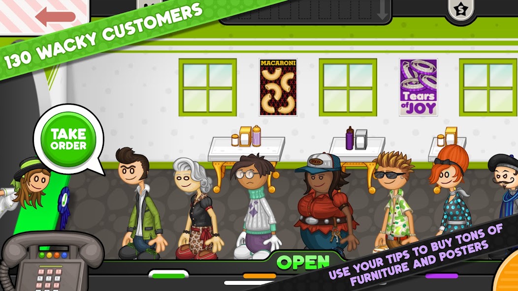 Papa's Pastaria To Go! screenshot 2