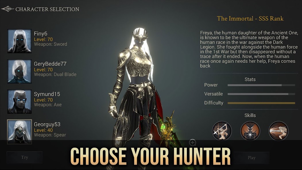 Shadow Hunter: Offline Premium screenshot 2