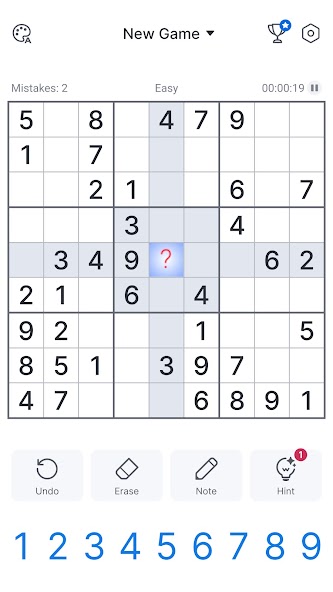 Sudoku - Classic Sudoku Puzzle screenshot 2