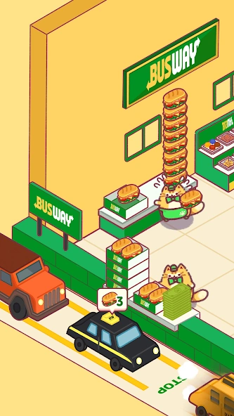 Cat Snack Bar: Cute Food Games screenshot 1