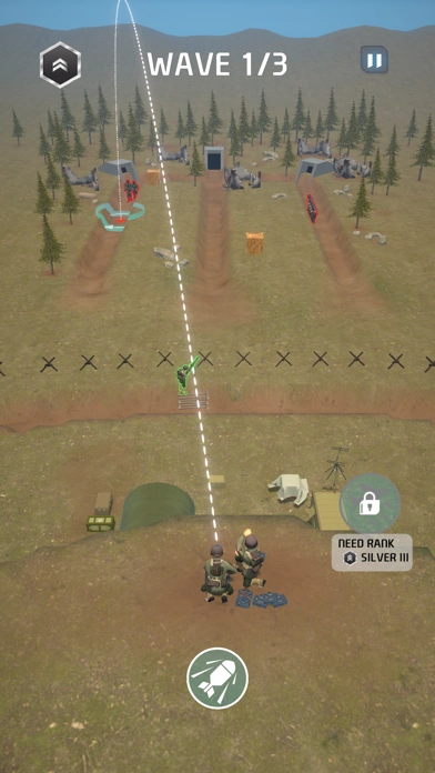 Mortar Defense - War Game screenshot 1