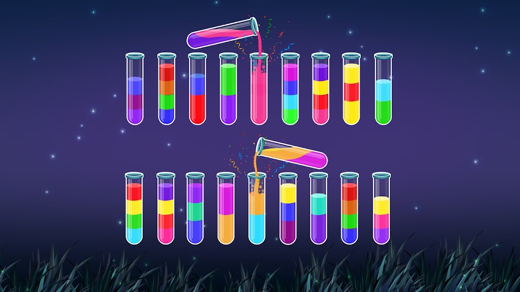 Color Water Sort Woody Puzzle screenshot 3