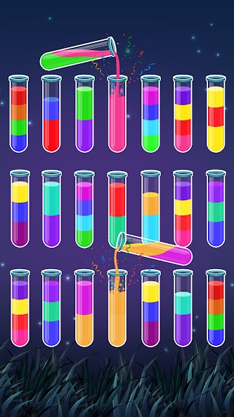 Color Water Sort Woody Puzzle screenshot 8