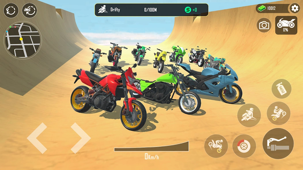 GT Moto Stunt 3D: Driving Game screenshot 8