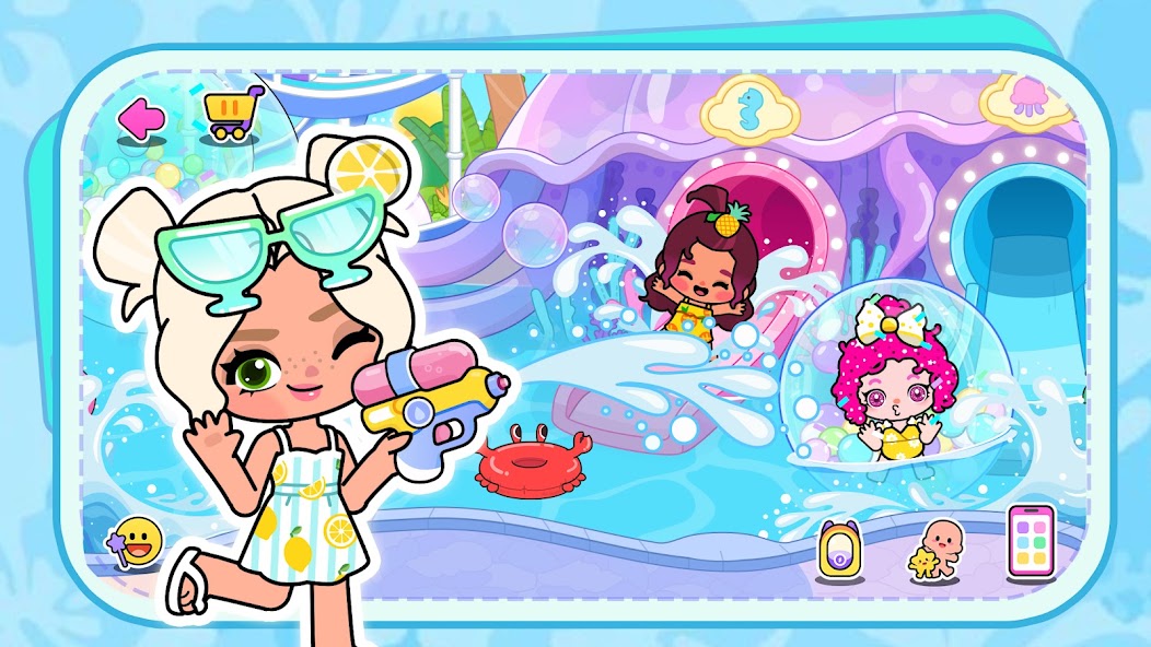 Aha World: Doll Dress-Up Game screenshot 1