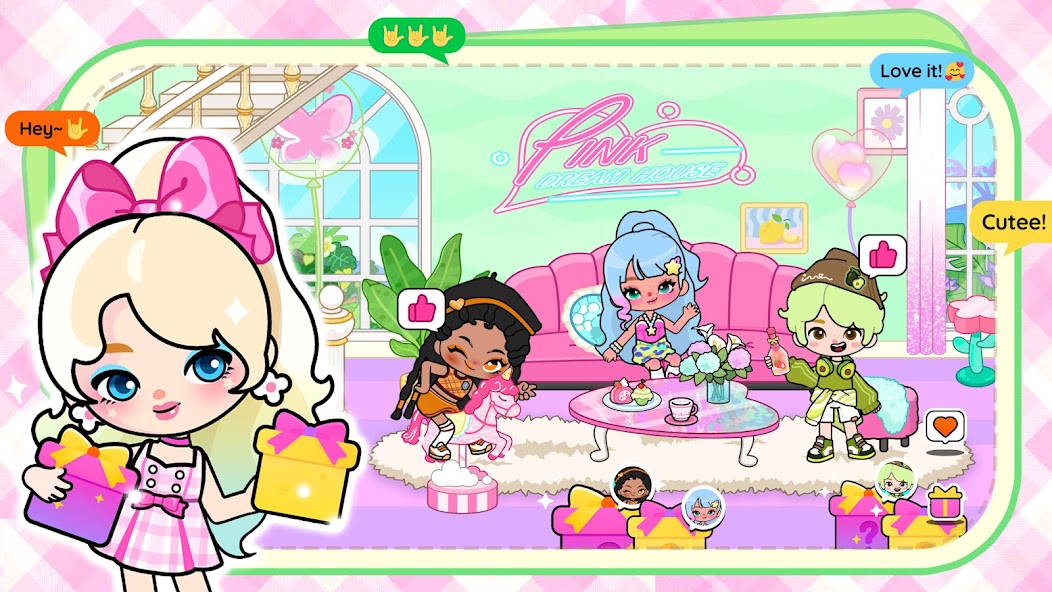 Aha World: Doll Dress-Up Game screenshot 2