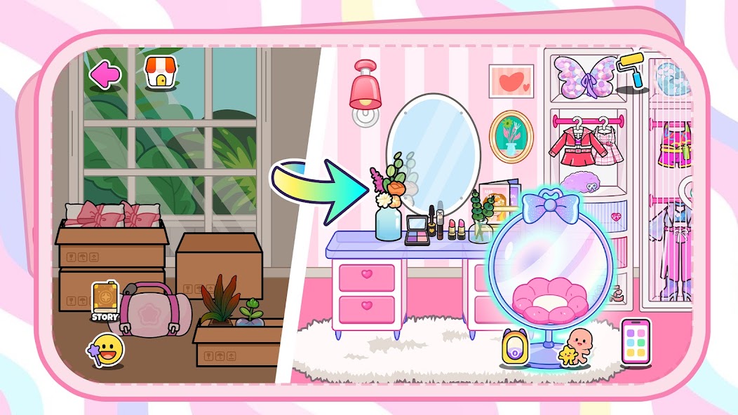 Aha World: Doll Dress-Up Game screenshot 4