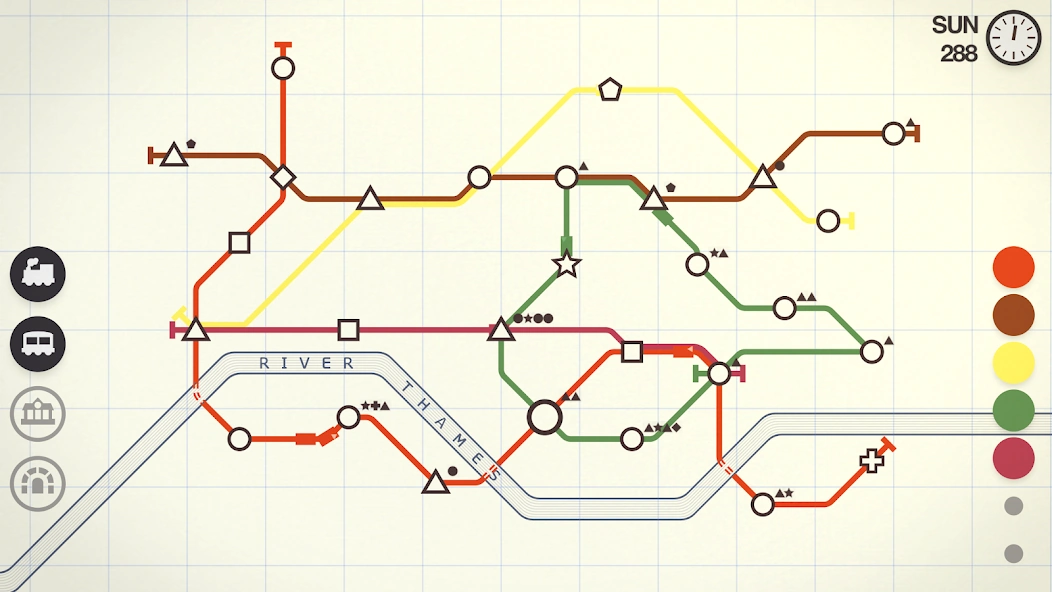 Mini Metro screenshot 2