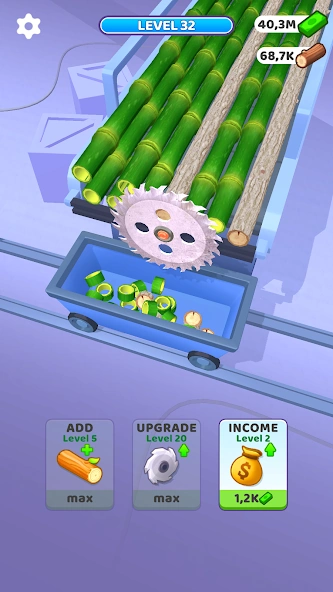 Idle Cutter: Wood Slice screenshot 4