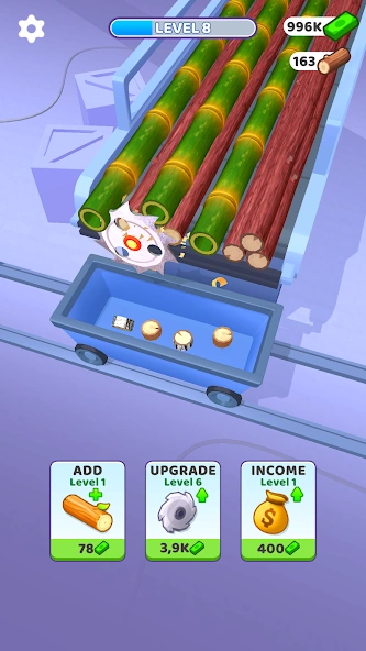 Idle Cutter: Wood Slice screenshot 5