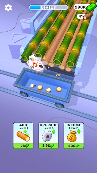 Idle Cutter: Wood Slice screenshot 6