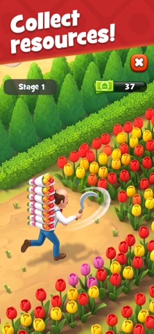 Gardenscapes screenshot 1