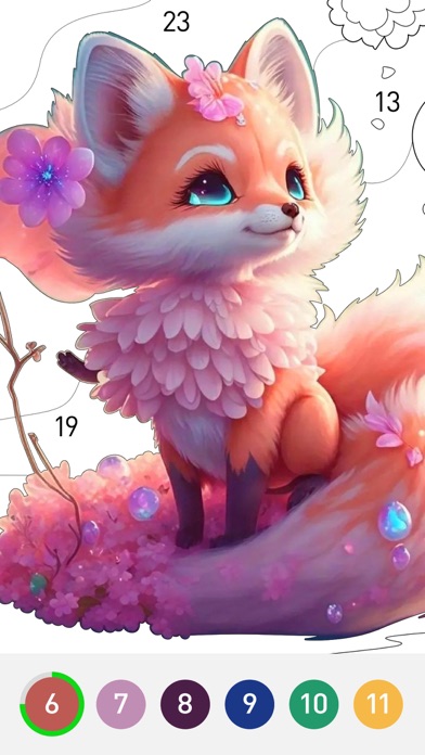 Color Fan - Color By Number screenshot 3