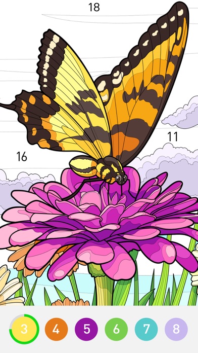 Color Fan - Color By Number screenshot 4