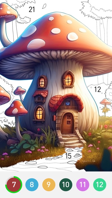 Color Fan - Color By Number screenshot 5