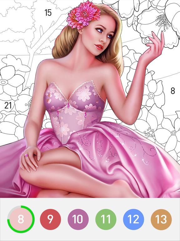 Color Fan - Color By Number screenshot 7