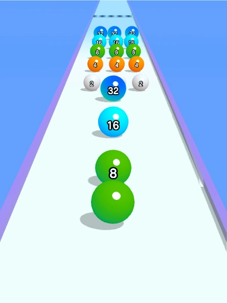 Ball Run 2048: merge number screenshot 6