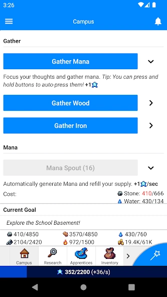 Magic Research screenshot 1