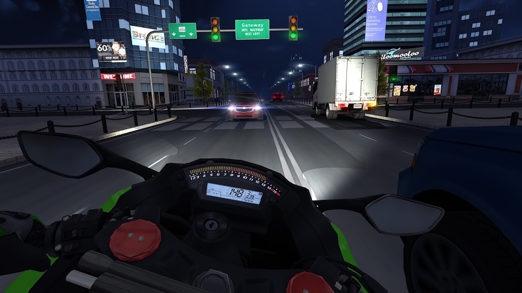 Traffic Bike Driving Simulator screenshot 3